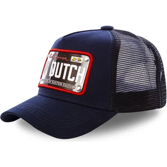 Kasketter buet marineblå justerbar rem placa California CAL2 af Von Dutch