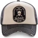kasketter-buet-gra-justerbar-rem-af-von-dutch
