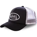 von-dutch-sort-og-hvid-fao-bla-trucker-kasket