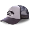 kasketter-buet-gra-justerbar-rem-af-von-dutch