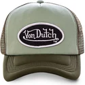 kasketter-buet-gron-justerbar-rem-af-von-dutch