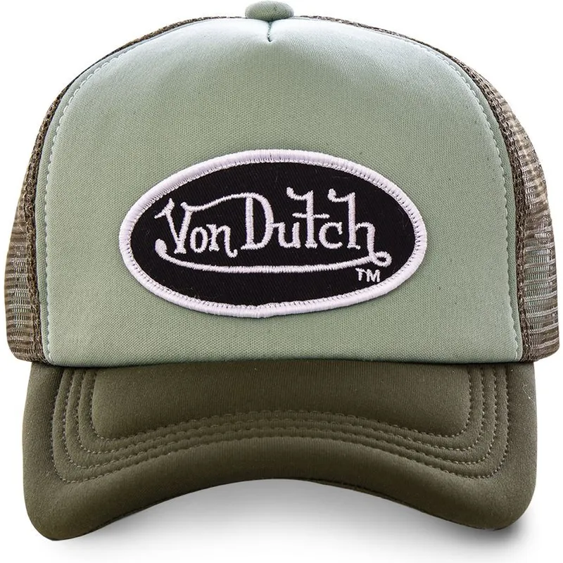 kasketter-buet-gron-justerbar-rem-af-von-dutch