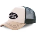 kasketter-buet-beige-justerbar-rem-af-von-dutch