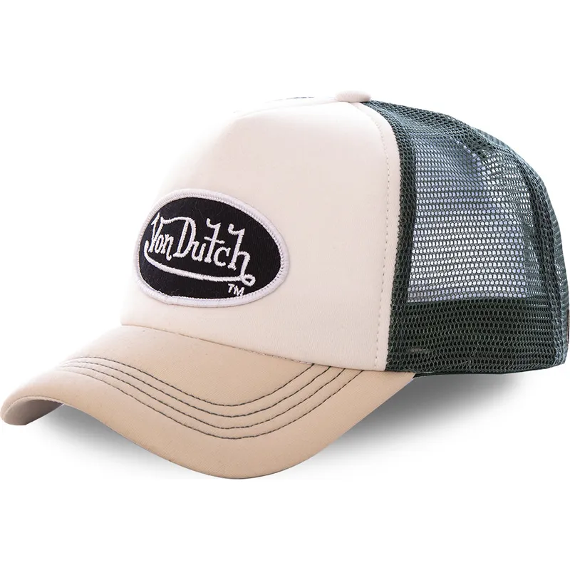 kasketter-buet-beige-justerbar-rem-af-von-dutch kasketter-buet-beige-justerbar-rem-af-von-dutch