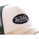 kasketter-buet-beige-justerbar-rem-af-von-dutch