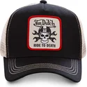 von-dutch-grn5-sort-og-hvid-trucker-cap