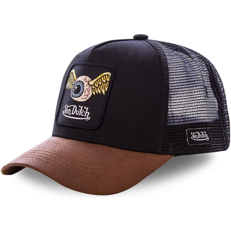 kasketter-buet-sort-justerbar-rem-af-von-dutch