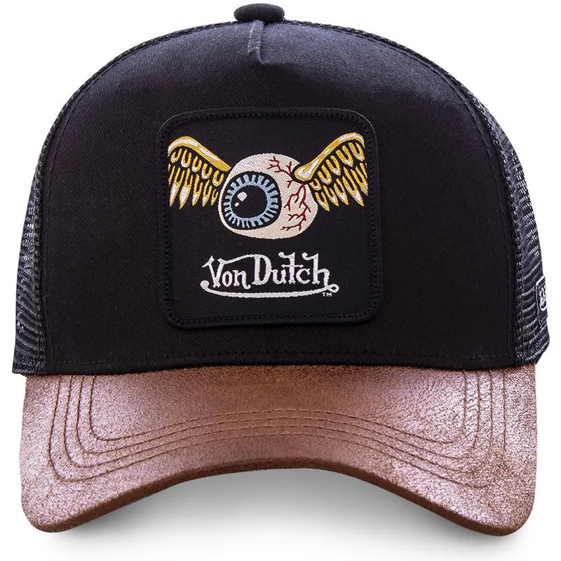 kasketter-buet-sort-justerbar-rem-af-von-dutch