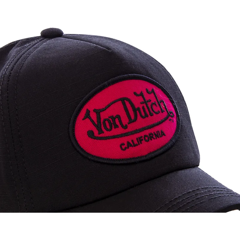 kasketter-buet-sort-justerbar-rem-af-von-dutch