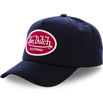 morkebla-buet-snapback-kasket-mar-fra-von-dutch
