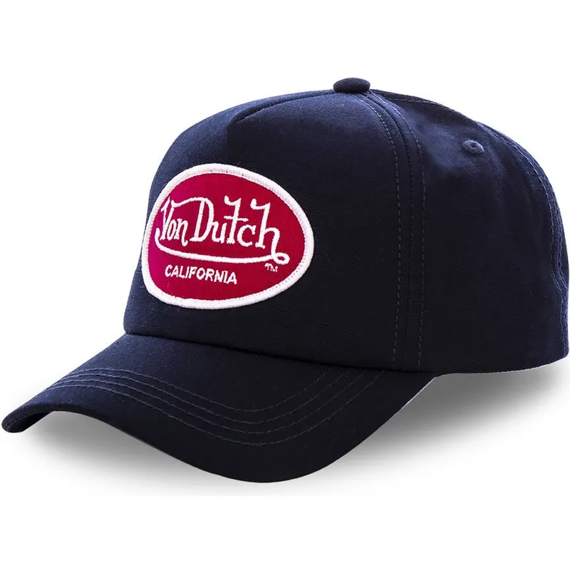 morkebla-buet-snapback-kasket-mar-fra-von-dutch