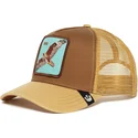 kasketter-buet-brun-snapback-the-farm-af-goorin-bros