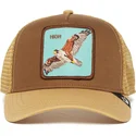 kasketter-buet-brun-snapback-the-farm-af-goorin-bros