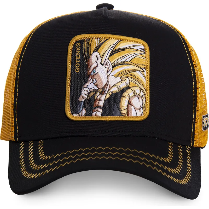 kasketter-buet-sort-snapback-gotenks-dragon-ball-af-capslab