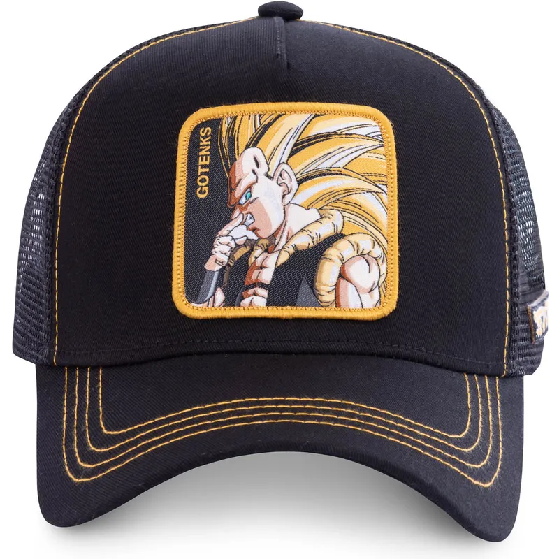 kasketter-buet-sort-snapback-gotenks-dragon-ball-af-capslab kasketter-buet-sort-snapback-gotenks-dragon-ball-af-capslab