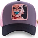 gorra-trucker-gra-og-lyserod-kid-buu-buu3-dragon-ball-fra-capslab
