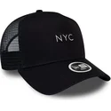 marinebla-9forty-seasonal-nyc-trucker-cap-fra-new-era