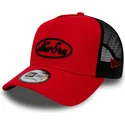 gorra-trucker-rod-og-sort-oval-script-a-frame-fra-new-era