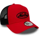 gorra-trucker-rod-og-sort-oval-script-a-frame-fra-new-era