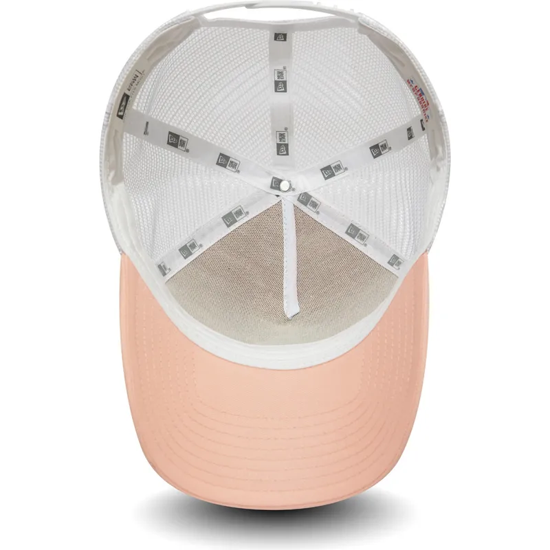 kasketter-buet-rosa-snapback-league-essential-a-frame-fra-los-angeles-dodgers-mlb-af-new-era