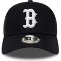 kasketter-buet-marinebla-snapback-league-essential-a-frame-fra-boston-red-sox-mlb-af-new-era