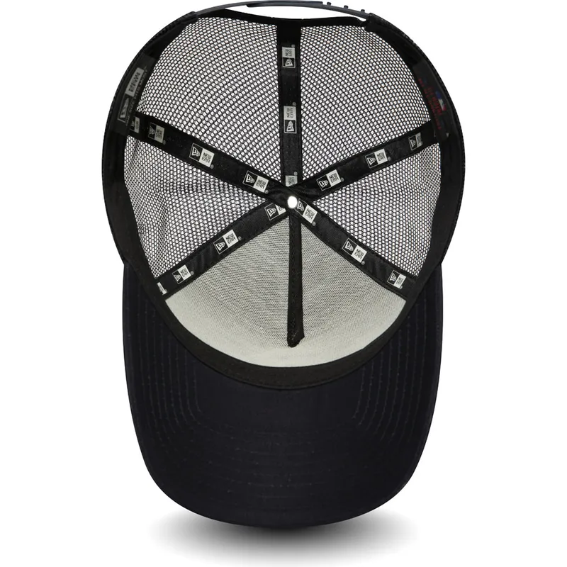 kasketter-buet-marinebla-snapback-league-essential-a-frame-fra-boston-red-sox-mlb-af-new-era