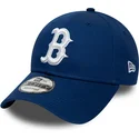 kasketter-buet-bla-justerbar-rem-9forty-league-essential-fra-boston-red-sox-mlb-af-new-era