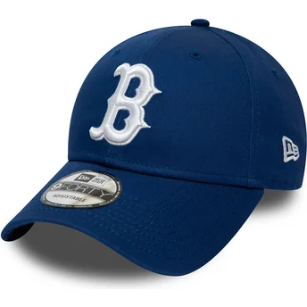 kasketter-buet-bla-justerbar-rem-9forty-league-essential-fra-boston-red-sox-mlb-af-new-era