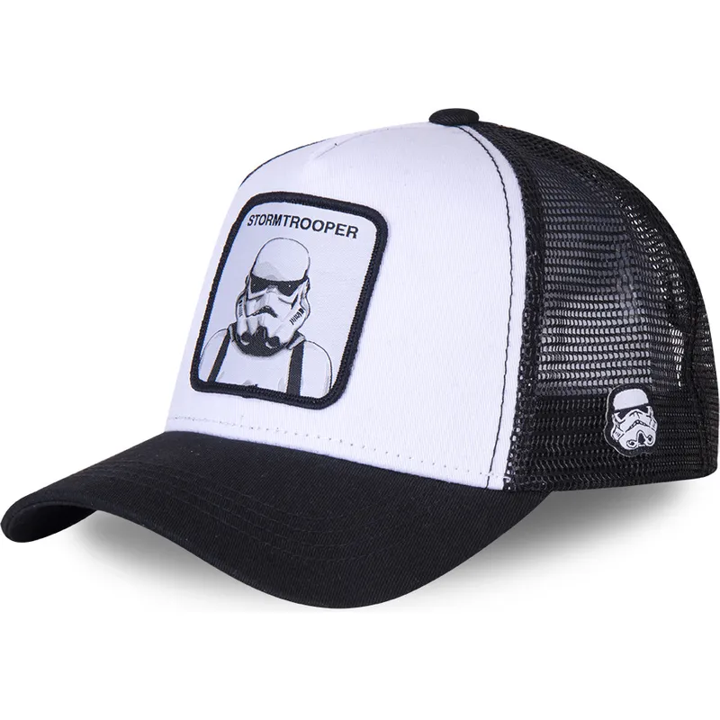 kasketter-buet-hvid-snapback-stormtrooper-star-wars-af-capslab kasketter-buet-hvid-snapback-stormtrooper-star-wars-af-capslab