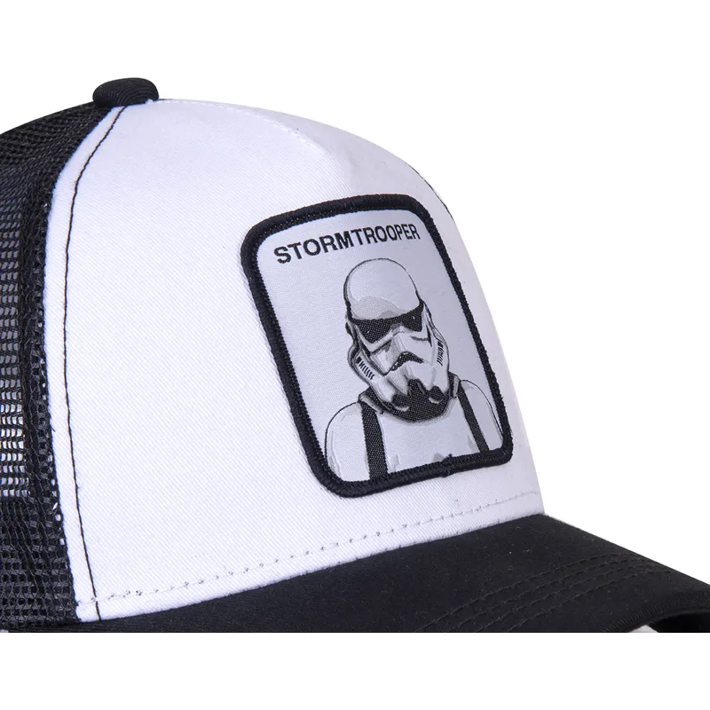 kasketter-buet-hvid-snapback-stormtrooper-star-wars-af-capslab kasketter-buet-hvid-snapback-stormtrooper-star-wars-af-capslab