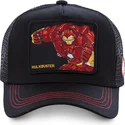 kasketter-buet-sort-snapback-iron-man-marvel-comics-af-capslab