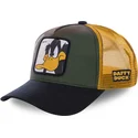 trucker-kasket-camouflage-gul-og-sort-daffy-duck-daf4-looney-tunes-fra-capslab