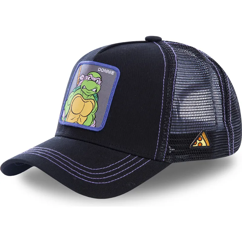 kasketter-buet-sort-snapback-donatello-ninja-turtles-af-capslab