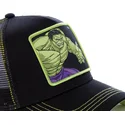 kasketter-buet-sort-snapback-hulk-marvel-comics-af-capslab