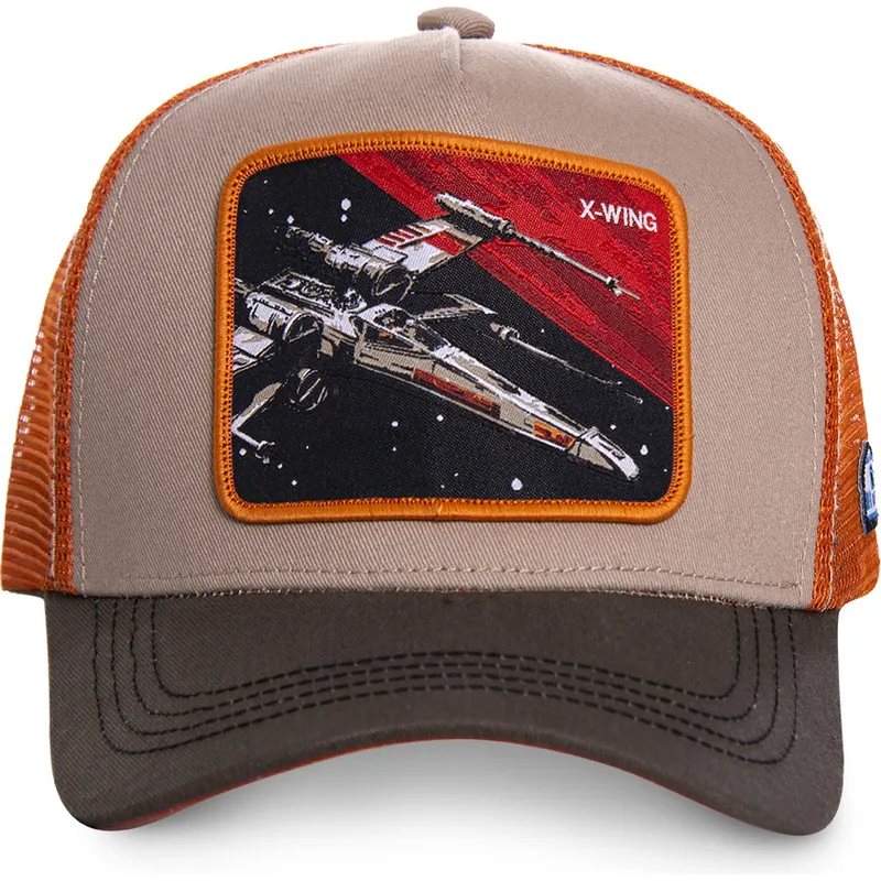 kasketter-buet-gra-snapback-x-wing-starfighter-star-wars-af-capslab kasketter-buet-gra-snapback-x-wing-starfighter-star-wars-af-capslab