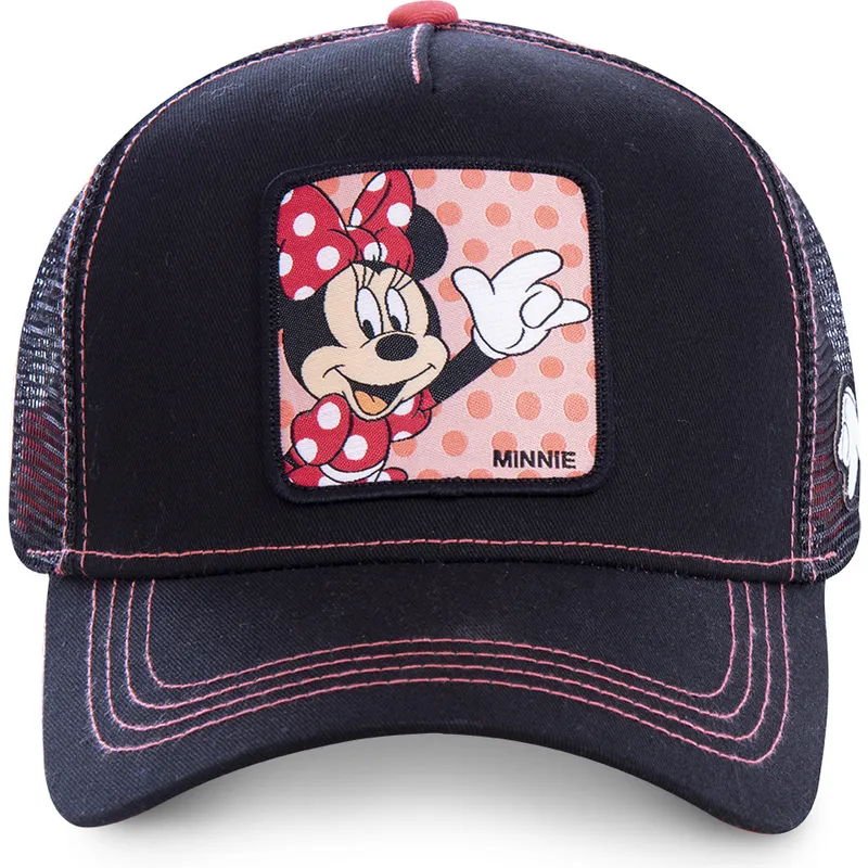 kasketter-buet-sort-snapback-minnie-mouse-disney-af-capslab