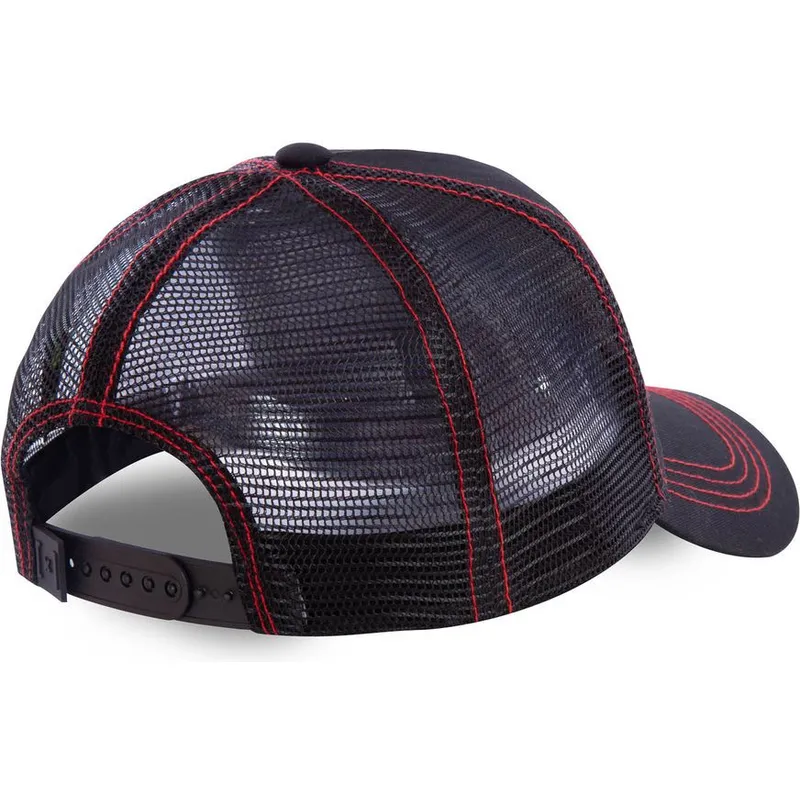 kasketter-buet-sort-snapback-raphael-ninja-turtles-af-capslab kasketter-buet-sort-snapback-raphael-ninja-turtles-af-capslab
