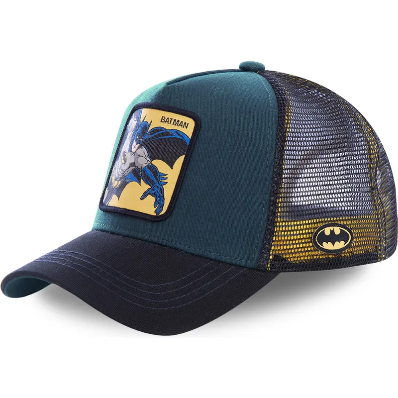 kasketter-buet-marinebla-snapback-batman-dc-comics-af-capslab