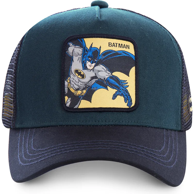 kasketter-buet-marinebla-snapback-batman-dc-comics-af-capslab