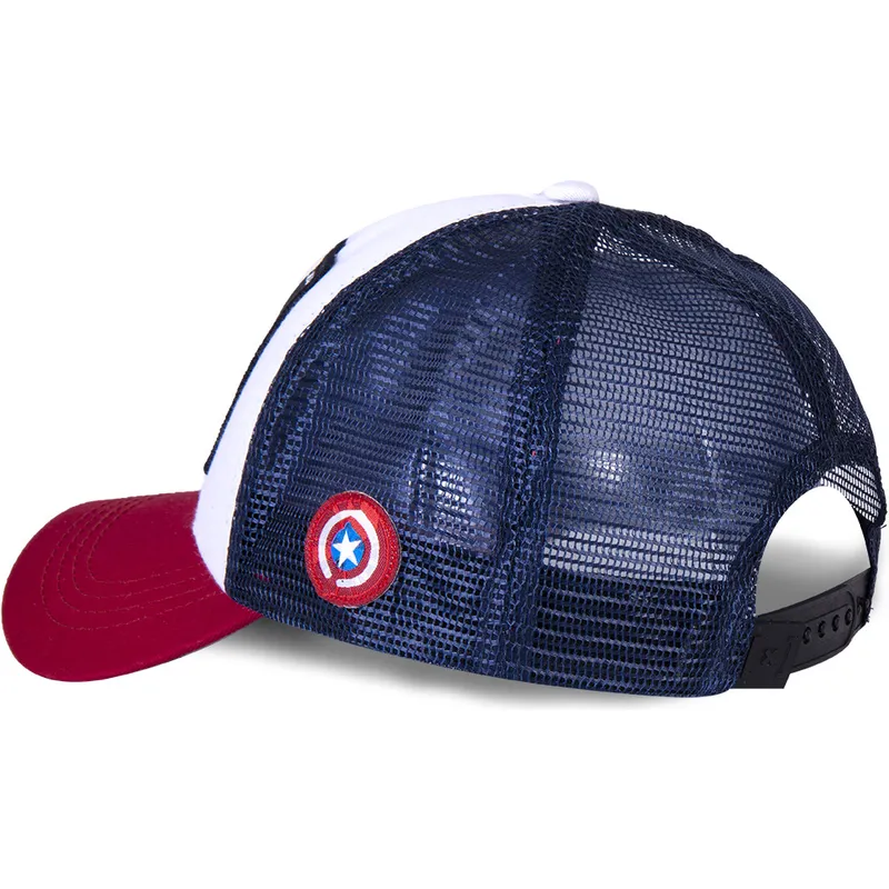 kasketter-buet-hvid-snapback-captain-america-og-iron-man-marvel-comics-af-capslab