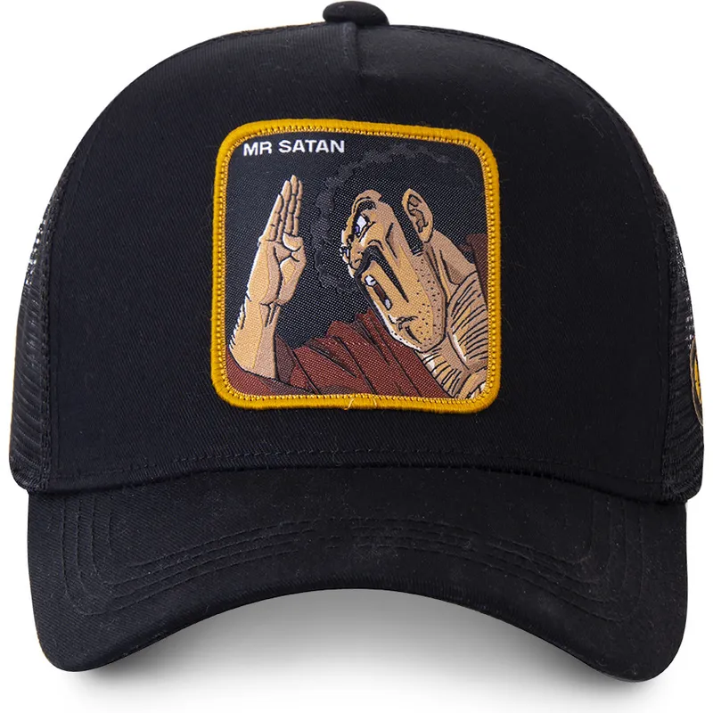 kasketter-buet-sort-snapback-mr-satan-dragon-ball-af-capslab kasketter-buet-sort-snapback-mr-satan-dragon-ball-af-capslab