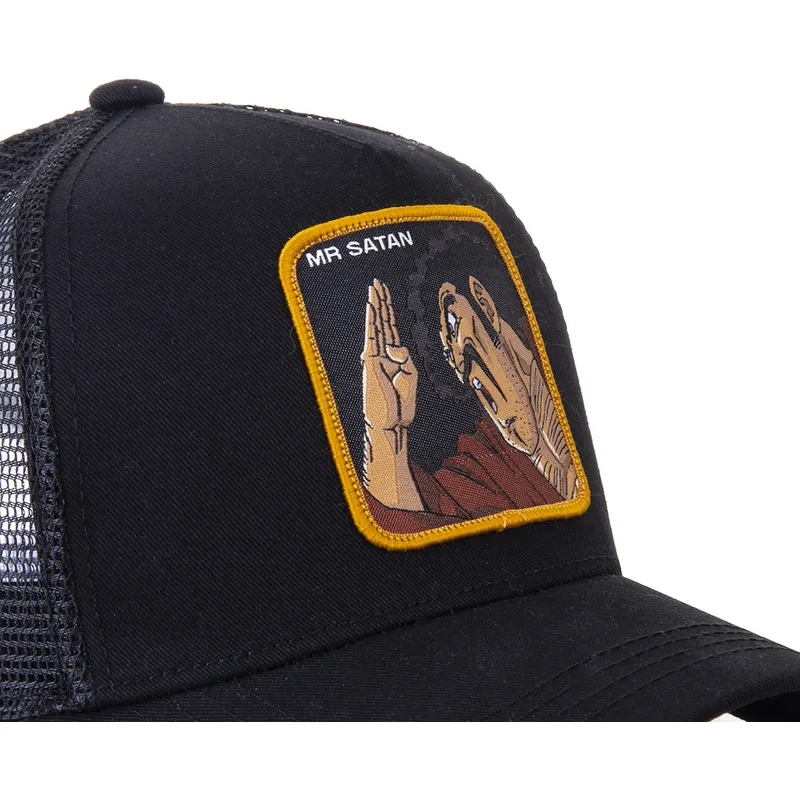 kasketter-buet-sort-snapback-mr-satan-dragon-ball-af-capslab kasketter-buet-sort-snapback-mr-satan-dragon-ball-af-capslab