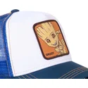 kasketter-buet-hvid-snapback-groot-marvel-comics-af-capslab