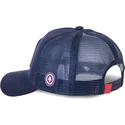kasketter-buet-marinebla-snapback-captain-america-marvel-comics-af-capslab