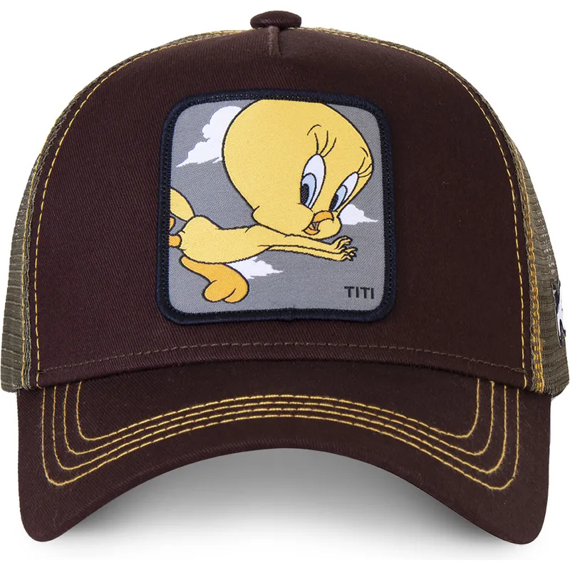 kasketter-buet-brun-snapback-pip-looney-tunes-af-capslab kasketter-buet-brun-snapback-pip-looney-tunes-af-capslab