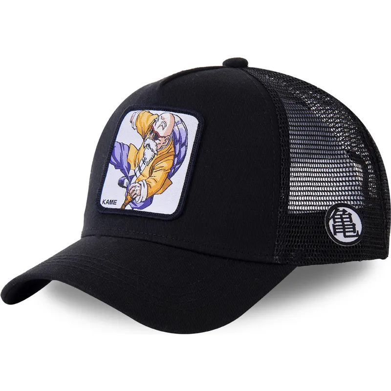 kasketter-buet-sort-snapback-master-roshi-dragon-ball-af-capslab