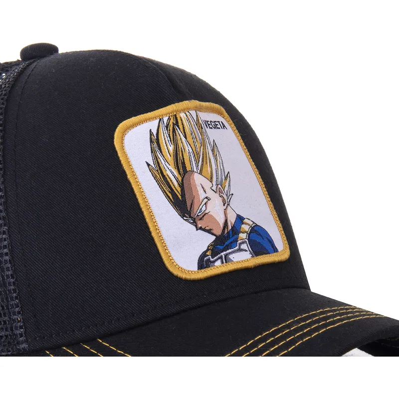 kasketter-buet-sort-snapback-vegeta-dragon-ball-af-capslab