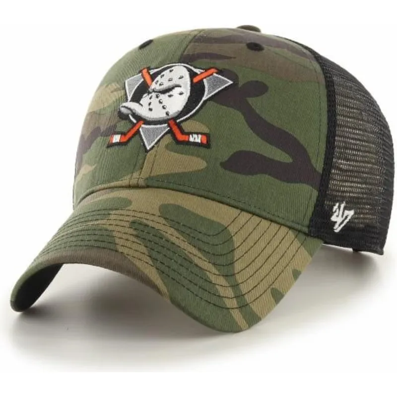 kasketter-buet-camouflage-snapback-mvp-branson-fra-anaheim-ducks-nhl-af-47-brand kasketter-buet-camouflage-snapback-mvp-branson-fra-anaheim-ducks-nhl-af-47-brand
