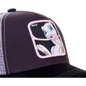 kasketter-buet-sort-snapback-mew-pokemon-af-capslab