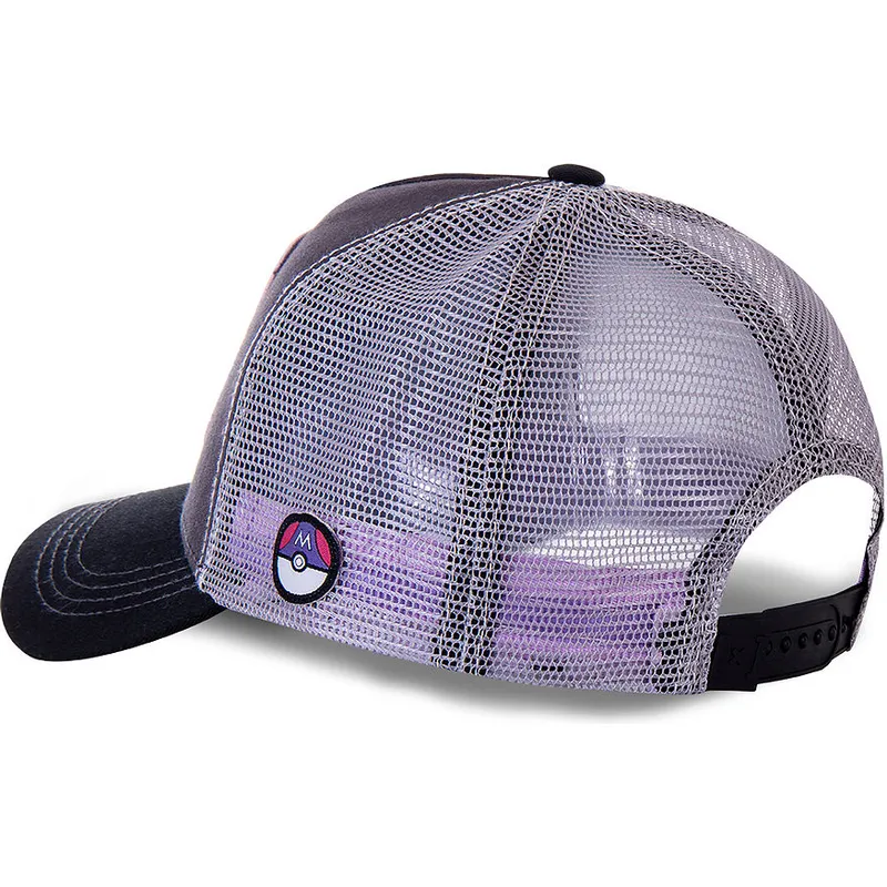 kasketter-buet-sort-snapback-mew-pokemon-af-capslab